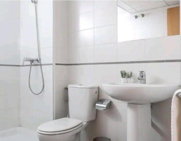 Apartamento con patio y piscina cerca de Sevilla La Algaba Esterno foto