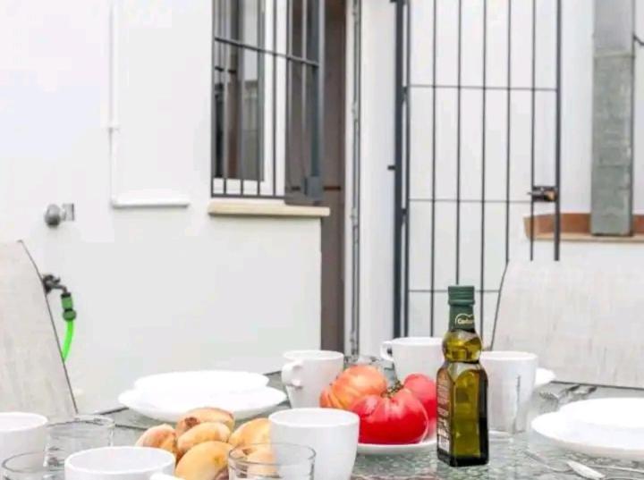 Apartamento con patio y piscina cerca de Sevilla La Algaba Esterno foto